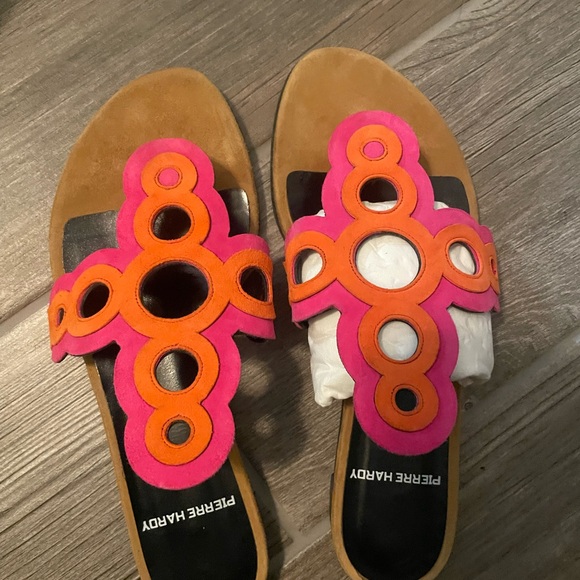 Pierre Hardy Suede Sandals 36 - Picture 2 of 3